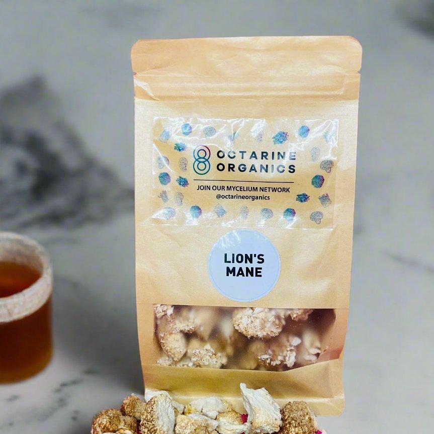 Dried Lion's Mane mushrooms