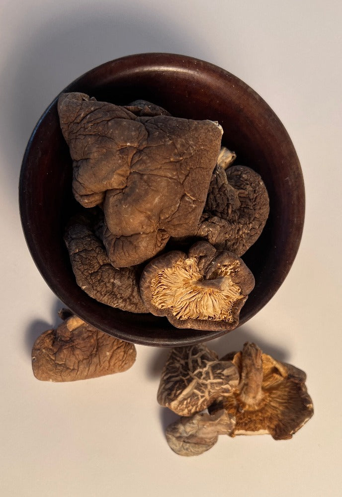 Sun-dried Shiitake Mushrooms